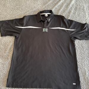 Vintage Nike Hawaii Rainbow Warriors Embroidered Black Logo Polo Men's XXL